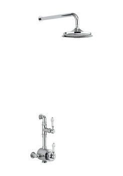 Stour Thermostatic Exposed Shower Valve Single Outlet